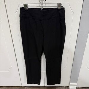 New York & Company Black Cropped Pants